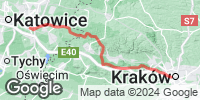 Track GPS Mysłowice - Kraków